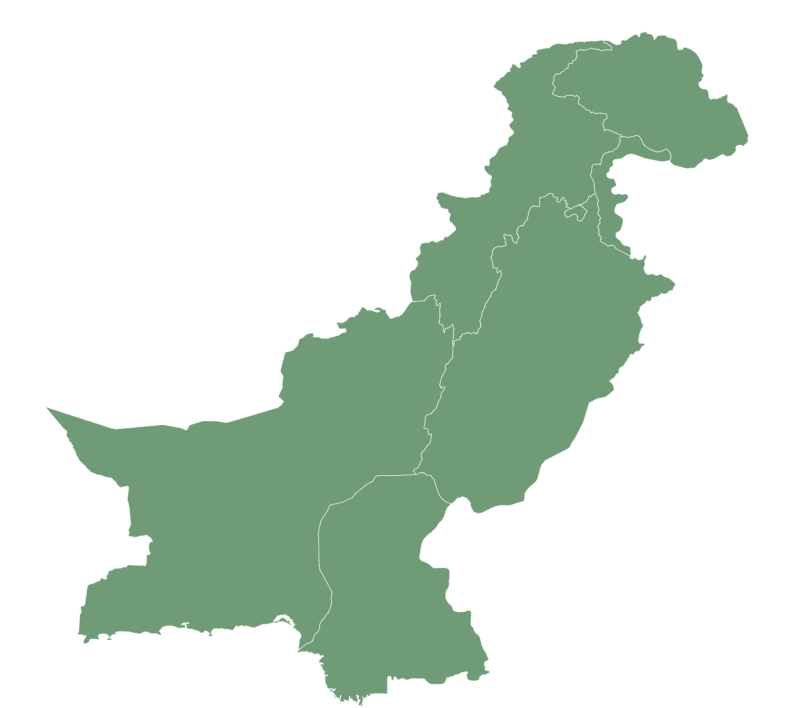 Pakistan map
